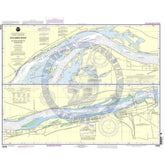 NOAA Nautical Chart 18539: Columbia River Blalock Islands to McNary Dam